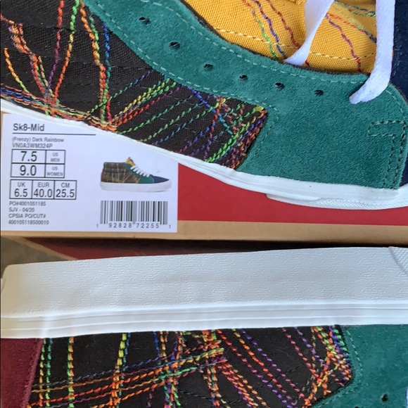 VANS SK8-Hi (Frenzy) Dark Rainbow WMNS - Picture 12 of 16